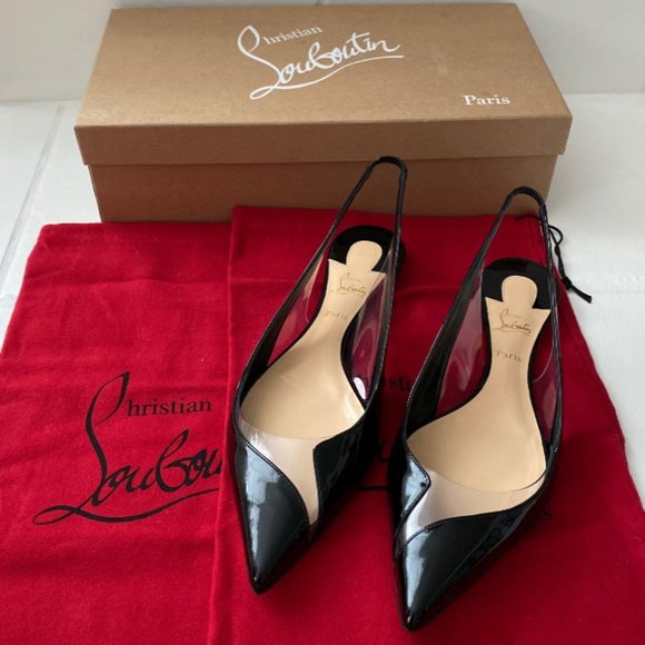 Christian Louboutin Shoes - Christian Louboutin V Dec Slingback Flats